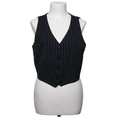 Jakkesætsvest (Sort, Hvid) fra Mango Elastan, Polyamid, Polyester, Viscose