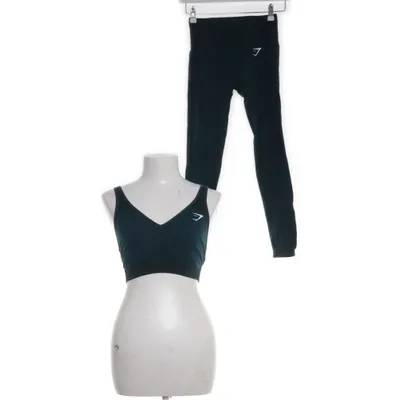 Trainingsset (Petrol, Zwart) van Gymshark Elastaan, Nylon