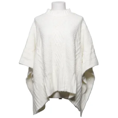 Poncho (Vit) från Lauren Ralph Lauren Akryl, Polyamid, Polyester, Ull