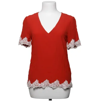 Top (Red, White) from Claudie Pierlot Polyester, Viscose