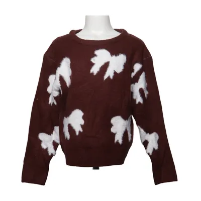 Sweater (Brown, White) from XOXO Friends Acrylic, Elastane, Polyamide
