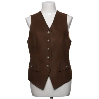 Kostuumgilet (Bruin) van PTA Acetaat