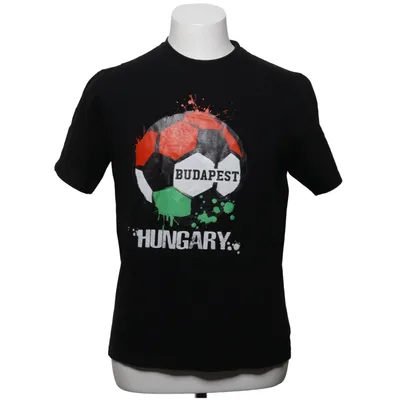 T-shirt (Svart, Flerfärgad) från Glostory Bomull