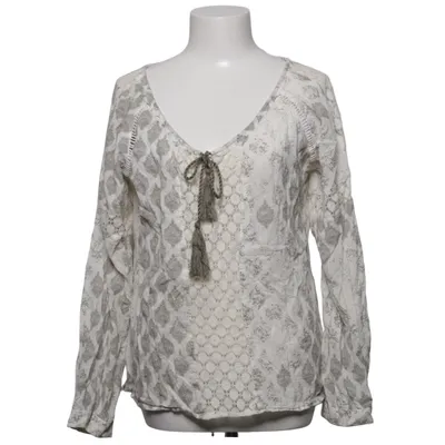 Bluse (Weiß, Beige) von Sira Baumwolle
