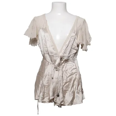 Wikkeltop (Beige) van Stella McCartney for H&M Zijde