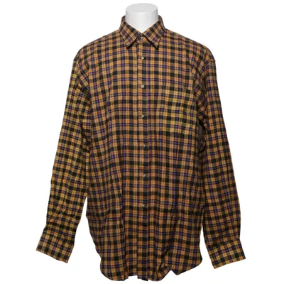 Flannel skjorte (Gul, Lilla, Sort) fra Long John Bomuld