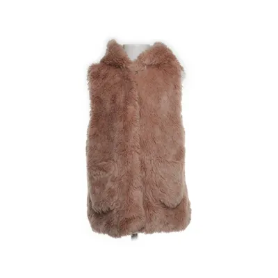 Ytterväst (Beige) från Zara Girls Akryl, Polyester