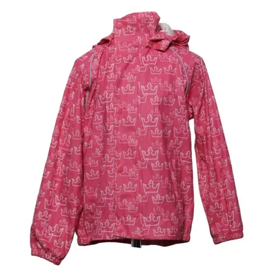 Regnjakke (Pink) fra Line One Polyester, Polyurethan