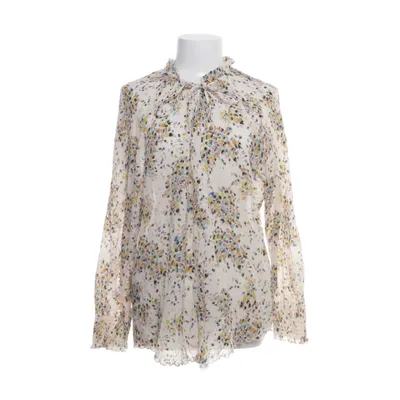 Blus (Beige, Flerfärgad) från Bonprix Collection Bomull, Linne, Silke
