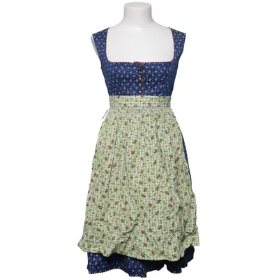 Dirndl (Blue, Green, Multicolored) from Moser Cotton
