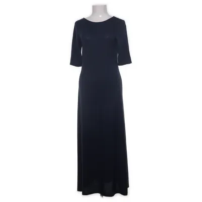 Maxi jurk (Blauw) van KappAhl Elastaan, Polyester, Viscose