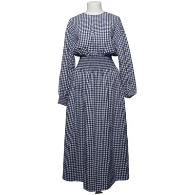 Maxi dress (Blue, White) from Arket