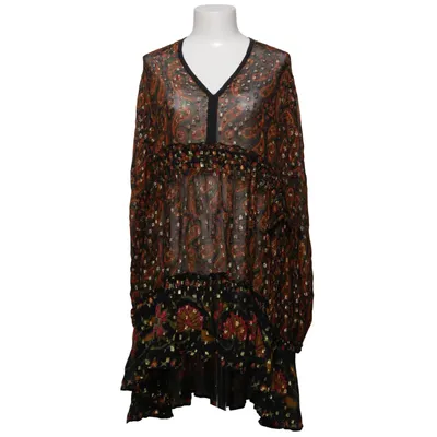 Robe (B-55) de Miss June Fibre métallique, Viscose