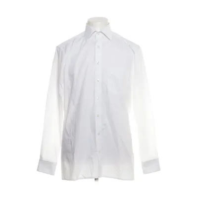 Shirt (Wit) van Olymp Katoen
