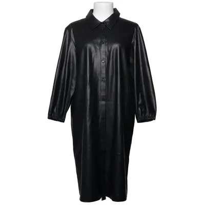 Skjortklänning (Svart) från Opus Polyester, Polyuretan