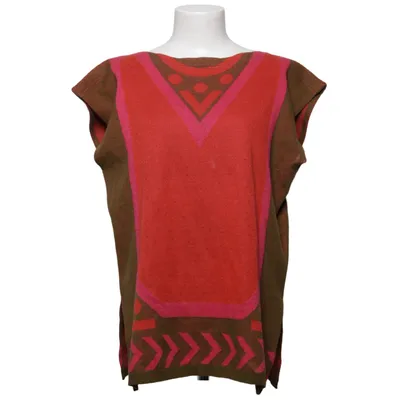 Slipover (Brown, Pink, Multicolored) from Rodier Acrylic, Cotton