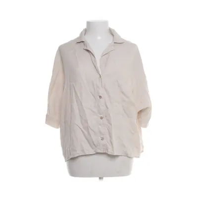 Korte mouwen shirt (Beige) van Mikuta Lyocell