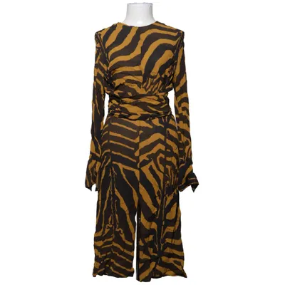 Kleid (Braun, Gelb) von H&M Studio