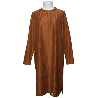 Dress (Brown) from VRS Woman Elastane, Polyester