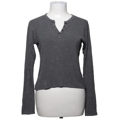 Henley T-shirt (Grå) fra Brandy Melville