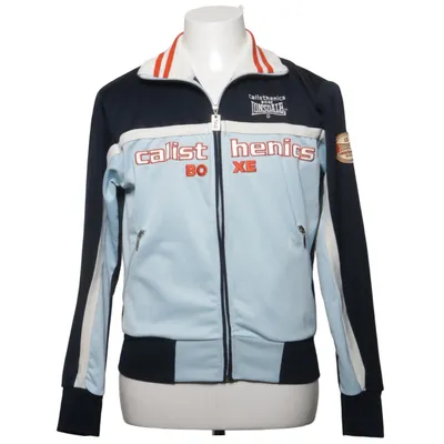 Træningsjakke (Blå, Sort, Hvid) fra Lonsdale Bomuld, Polyester