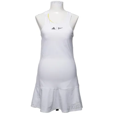 Träningsklänning (Vit) från Adidas Elastan, Polyester