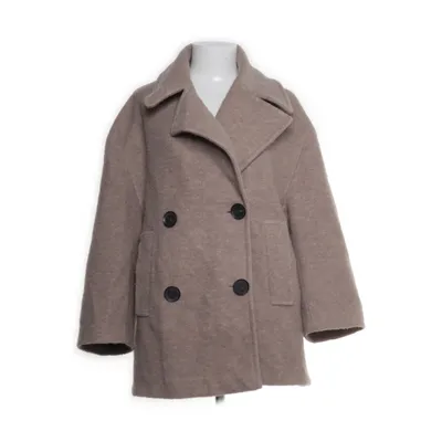 Sømandsjakke (Brun) fra Zara Polyester, Uld