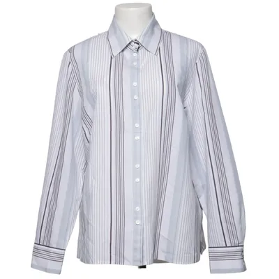Shirt (Wit, Grijs) van Erfo Katoen, Polyester, Viscose