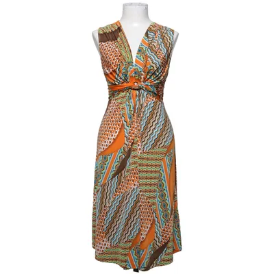 Jurk (Oranje, Bruin, Meerkleurig) van Ilse Jacobsen Elastaan, Polyester