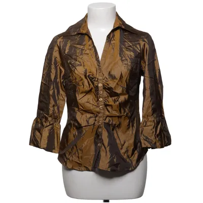 Blouse (Brown) from Allison Taylor Polyester