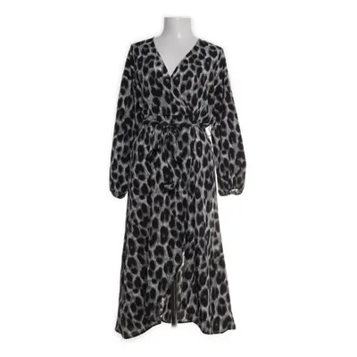 Wrap dress (Gray, Black) from Sheilay