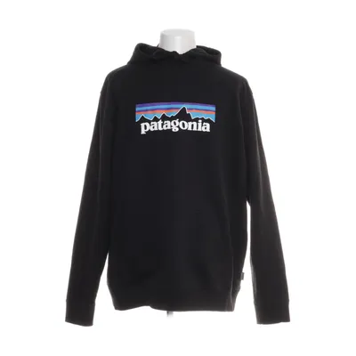 Capuchon sweater (Zwart) van Patagonia Elastaan, Gerecycled katoen, Gerecycled polyester