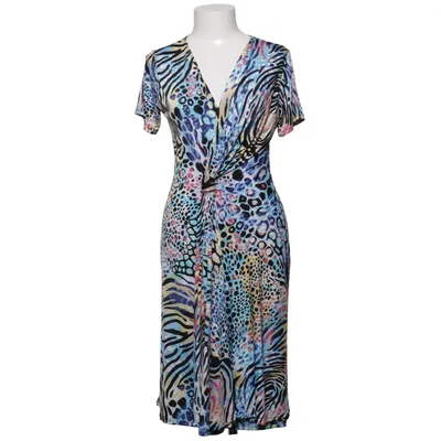 Klänning (Blå, Flerfärgad) från Joy s Elastan, Polyester