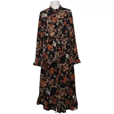 Robe longue (Noir, Multicolore) de Zizzi Élasthane, Polyester recyclé