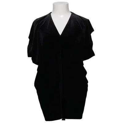 Top (Black) from Lands' End Elastane, Polyester