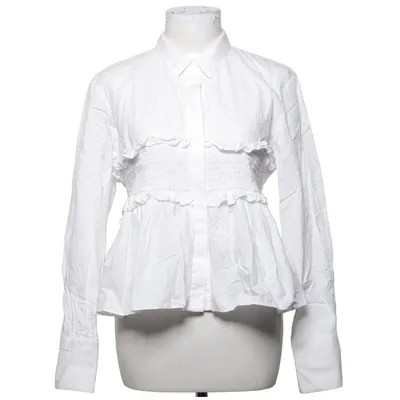 Shirt (Wit) van Mango Suit Katoen