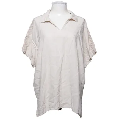 Short sleeve shirt (Beige) from Bellambia Cotton, Viscose