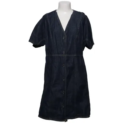 Denim jurk (Blauw) van Lindex Katoen, Lyocell