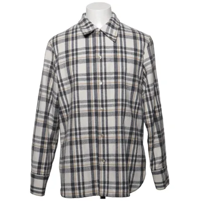 Overshirt (White, Gray, Beige) from Séfr Acrylic, Cotton, Polyester, Wool