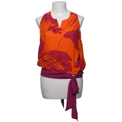 Top (Orange, Purple) from Ana Alcazar Silk, Viscose