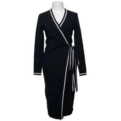 Omlottklänning (Blå, Vit) från Karen Millen Elastan, Polyamid, Polyester, Viskos