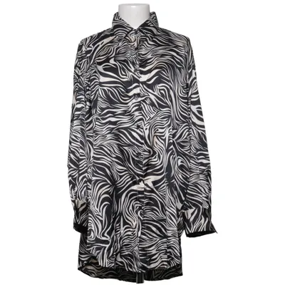 Blouse (Noir, Blanc) de Lusa Élasthane, Viscose