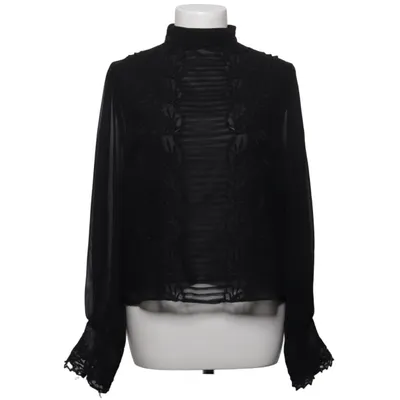 Blouse (Black) from Topshop Petite Polyester