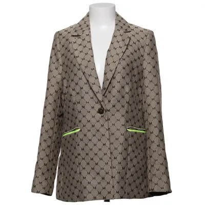 Blazer (Beige, Black) from Lola Casademunt Elastane, Metallic fiber, Polyester