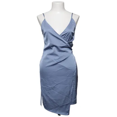 Robe portefeuille (Bleu) de Linn Ahlborg x NA-KD Élasthane, Polyester