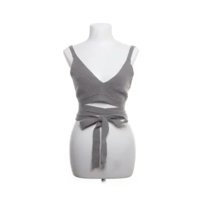 Crop top (Grå) från Frankie Shop Ull, Angora, Nylon