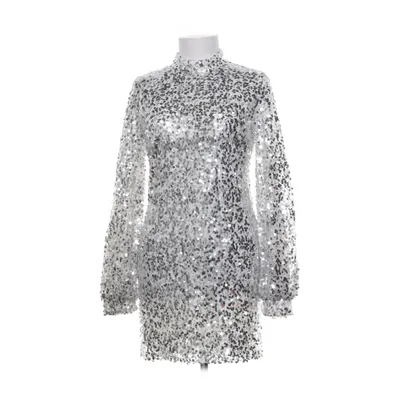 Robe de cocktail (High Neck Sequin Dress) de NLY Trend Polyester