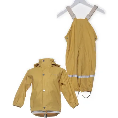 Regnställ (Gul) från Kuling Polyester, Polyuretan