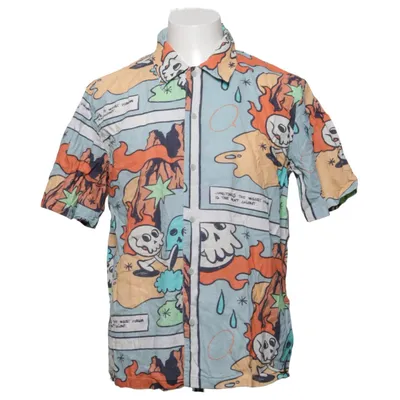 Korte mouwen shirt (Meerkleurig, Wit) van Zara Katoen