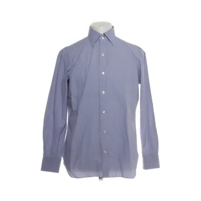 Skjorta (Blå) från Finamore Bomull